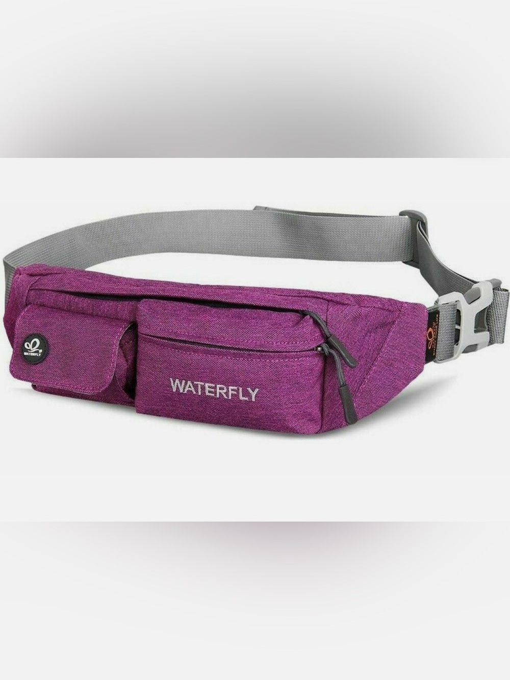 NWT WATERFLY Purple Active Waist Pack Belt Bag